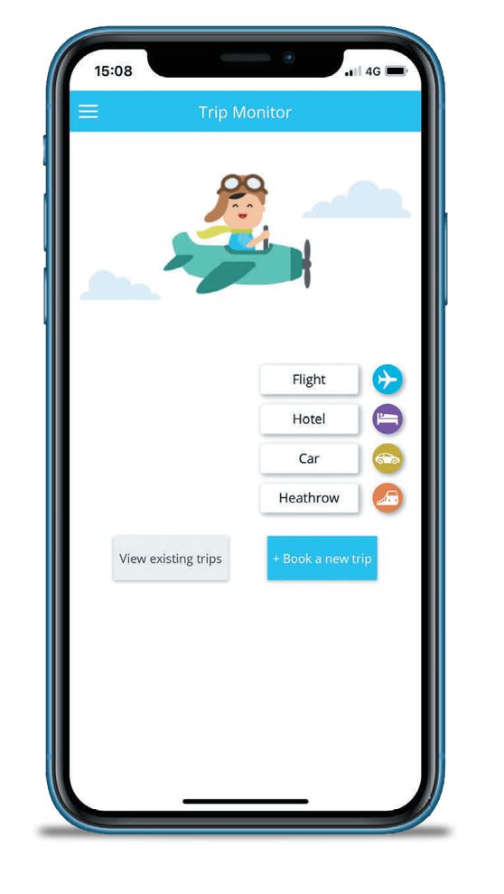 Uniglobe - Online booking tool - User friendly app